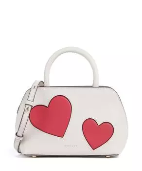 Сумка на плечо ко Дню святого Валентина из мелкозернистой коровьей кожи Radley London, белый