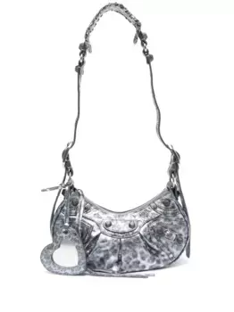 Сумка на плечо Le Cagole XS BALENCIAGA, серый