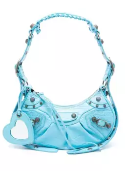 Сумка на плечо Le Cagole XS BALENCIAGA, синий