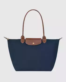 Сумка на плечо Le Pliage Original на молнии Longchamp, синий
