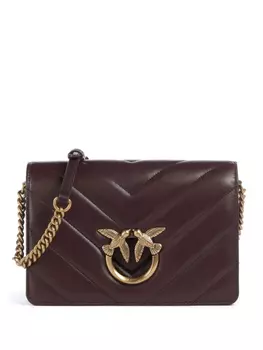 Сумка на плечо Love Birds PINKO, коричневый