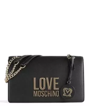 Сумка на плечо Love Lettering из искусственной кожи Love Moschino, черный