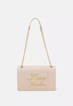 Сумка на плечо LOVELY LOVE Love Moschino, молочный
