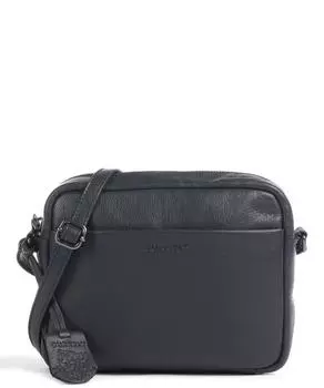 Сумка на плечо Lush Lucy из зерненой кожи Burkely, синий