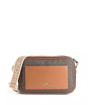 Сумка на плечо Maeve из парусины Michael Kors, коричневый