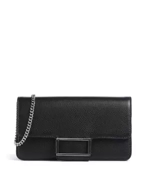 Сумка на плечо Magda из зерненой коровьей кожи Markberg, черный