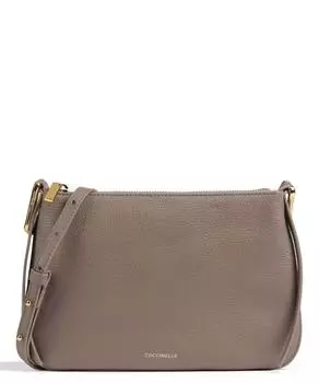 Сумка на плечо Magic из зерненой яловой кожи Coccinelle, коричневый