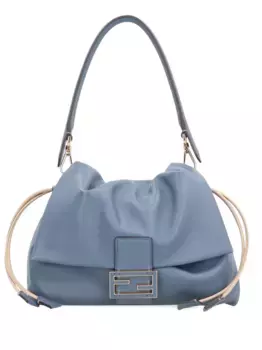 Сумка на плечо Mamma Baguette среднего размера FENDI, синий