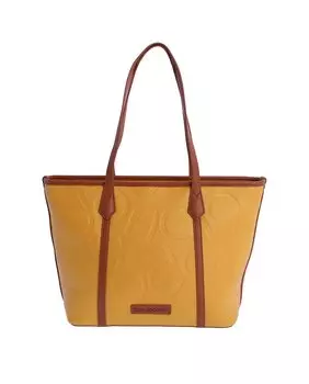 Сумка на плечо Melitina горчичного цвета на молнии Don Algodn, горчичный