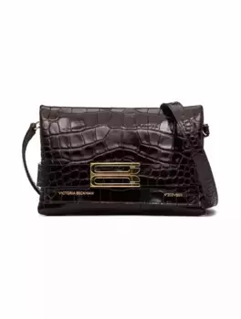 Сумка на плечо Mini B Victoria Beckham, коричневый