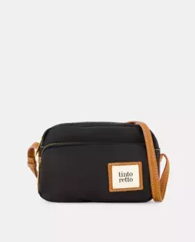 Сумка на плечо на молнии Tintoretto, черный