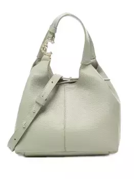 Сумка на плечо на пуговицах Coccinelle, зеленый