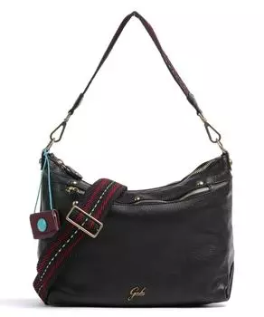 Сумка на плечо Nashville clelia из зернистой телячьей кожи Gabs, черный