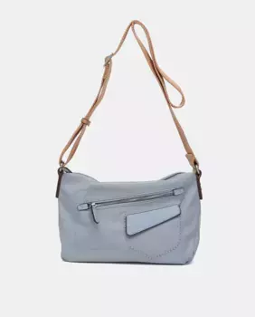 Сумка на плечо Oceans Diary из переработанных материалов, синий Abbacino