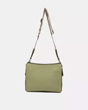 Сумка на плечо Oceans Diary из переработанных материалов зеленого цвета Abbacino, зеленый