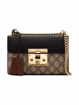 Сумка на плечо Padlock GG Gucci, мультиколор