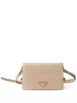 Сумка на плечо Prada, нейтральный цвет