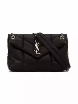 Сумка на плечо Puffer small Saint Laurent, черный