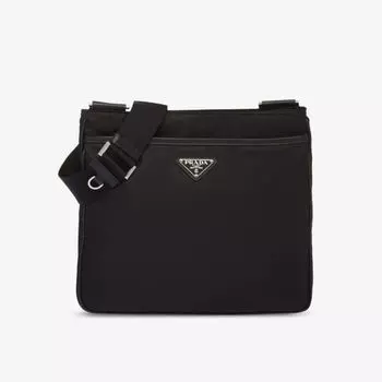 Сумка на плечо Re-Nylon из переработанного нейлона Prada, черный