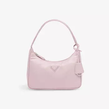 Сумка на плечо Re-Nylon из переработанного нейлона Prada, розовый