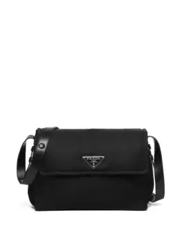 Сумка на плечо Re-Nylon с логотипом Prada, черный