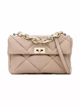 Сумка на плечо Rockstud Valentino Garavani, бежевый