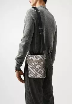 Сумка на плечо ROMA Guess, серо-коричневый