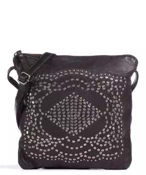 Сумка на плечо Rossauerlnde 4 из зерненой коровьей кожи Taschendieb Wien, фиолетовый