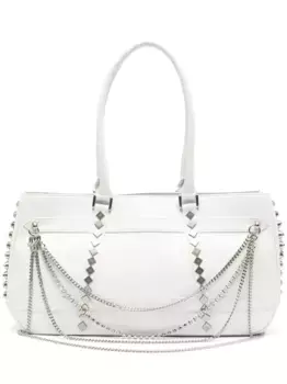 Сумка на плечо с цепочкой Yohji Yamamoto, белый