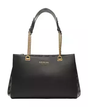 Сумка на плечо с логотипом 4g и цепочкой Guess, черный