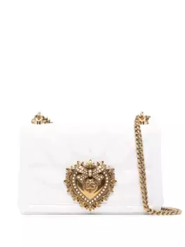 Сумка на плечо с логотипом DOLCE & GABBANA, белый