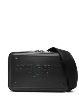 Сумка на плечо с логотипом DOLCE & GABBANA, черный