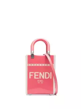Сумка на плечо с логотипом FENDI, розовый