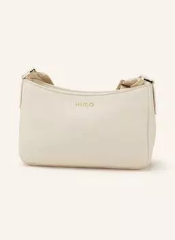 Сумка на плечо с логотипом HUGO, экрю