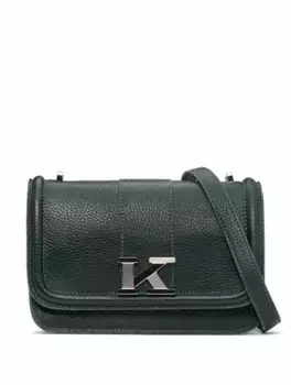 Сумка на плечо с логотипом Kiton, черный