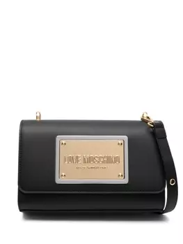 Сумка на плечо с логотипом Love Moschino, черный