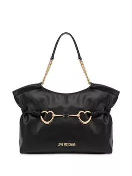 Сумка на плечо с логотипом Love Moschino, черный