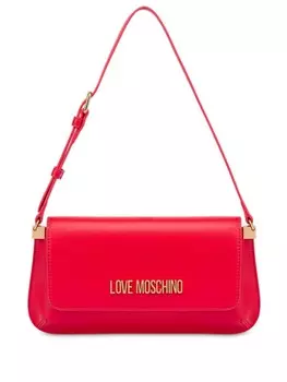 Сумка на плечо с логотипом Love Moschino, красный