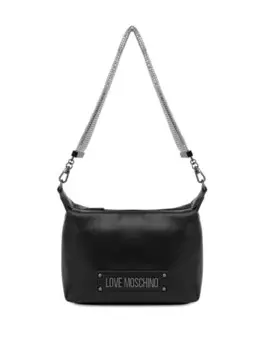 Сумка на плечо с логотипом Love Moschino, черный
