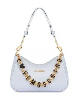Сумка на плечо с логотипом Love Moschino, фиолетовый