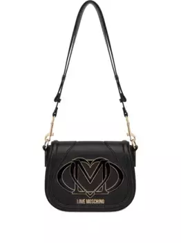 Сумка на плечо с логотипом Love Moschino, черный