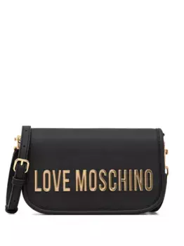 Сумка на плечо с логотипом Love Moschino, черный