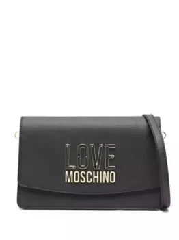 Сумка на плечо с логотипом Love Moschino, черный