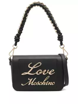 Сумка на плечо с логотипом Love Moschino, черный