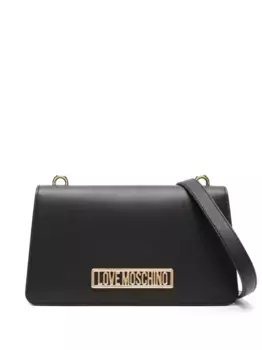 Сумка на плечо с логотипом Love Moschino, черный