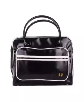 Сумка на плечо с логотипом на молнии спереди Fred Perry, черный