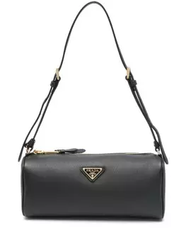 Сумка на плечо с логотипом Prada, черный