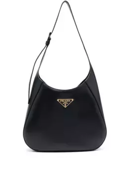 Сумка на плечо с логотипом Prada, черный