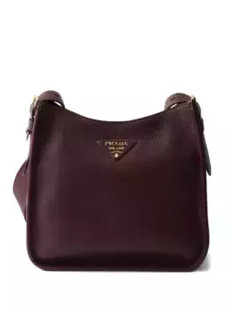 Сумка на плечо с логотипом Prada, красный