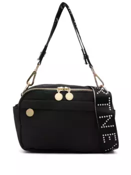 Сумка на плечо с логотипом Stella McCartney Kids, черный